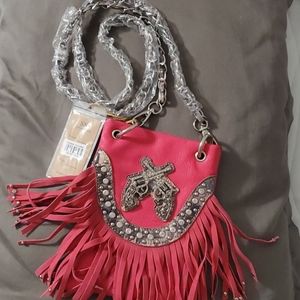 Pistol Fashion Mini Messenger Cross Body